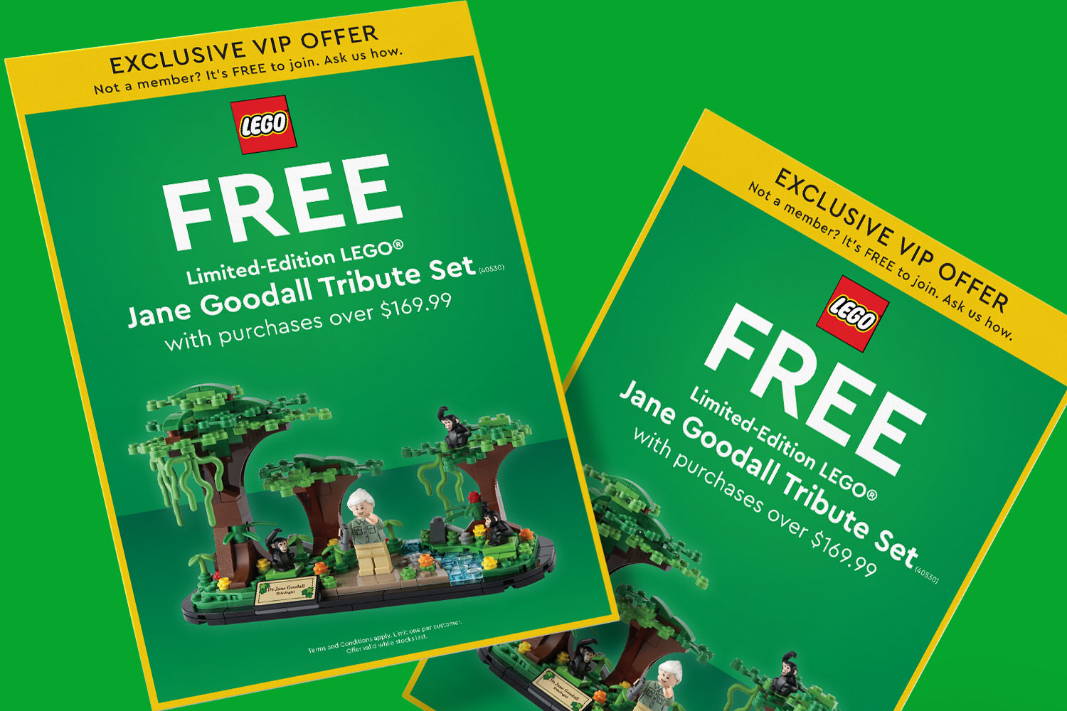 lego jane goodall promotion