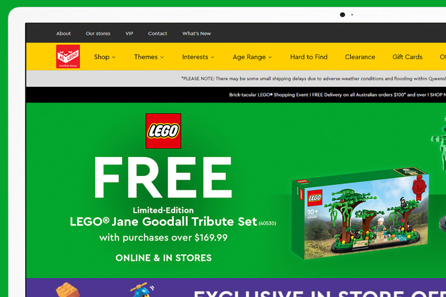 lego jane goodall promotion