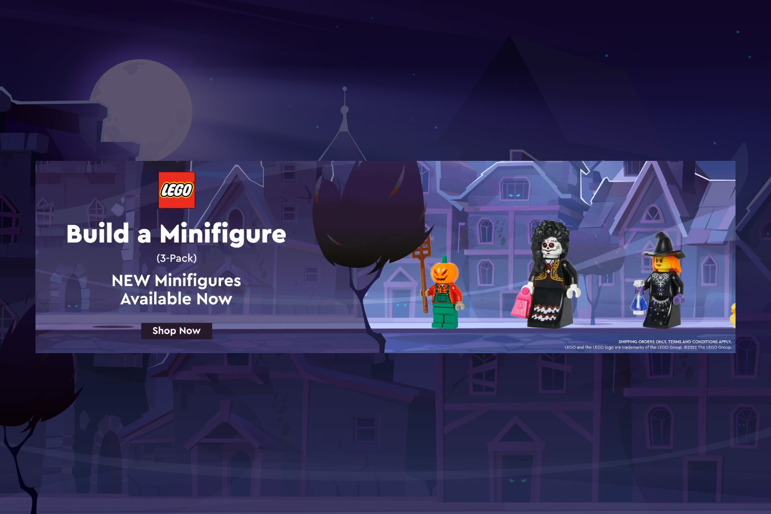 lego build a minifigure halloween