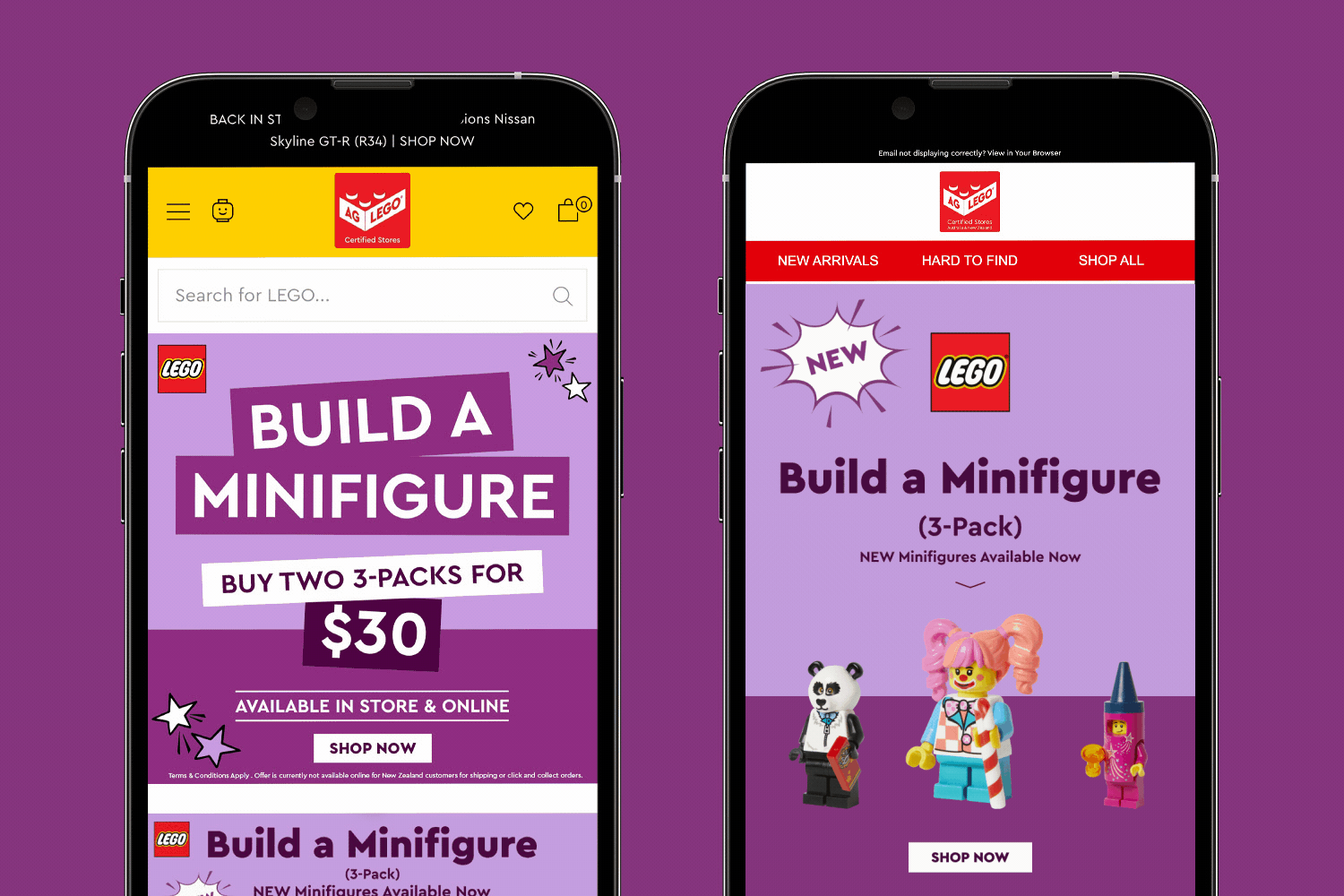 build a minifigure design
