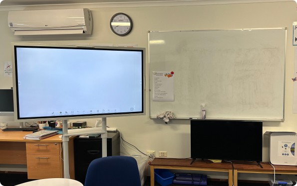 interactive displays classroom display education